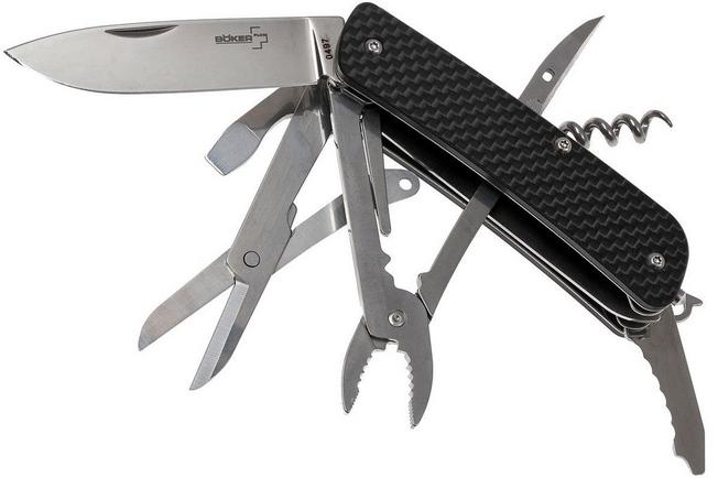 Boker Plus Tech-Tool Carbon 4 Carbon Fiber Multi Tool Knife 01BO826 –  Urbantoolhaus (Singapore) Pte Ltd