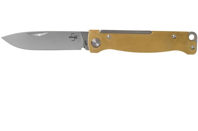 Boker - Plus Atlas Brass Pocket Knife - 01BO853