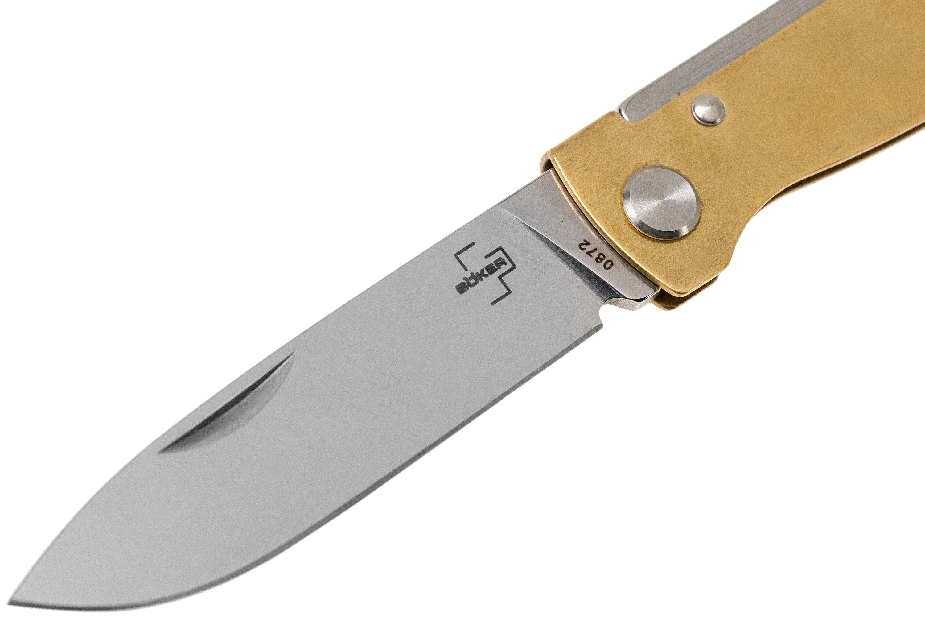 Böker Plus Atlas Brass 01BO853 pocket knife | Advantageously shopping ...