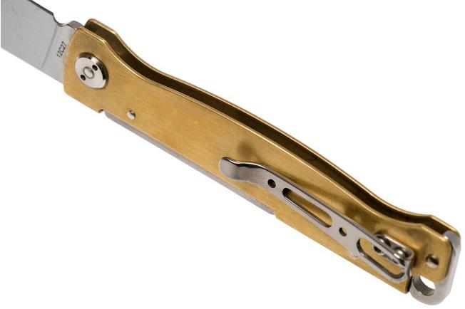 Boker Plus Zenshin 42 Brass Pocket Knife 01BO369 –