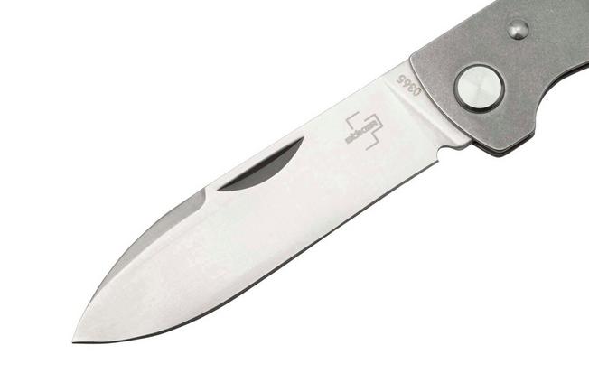 Böker Plus Atlas Backlock 01BO865 Droppoint pocket knife