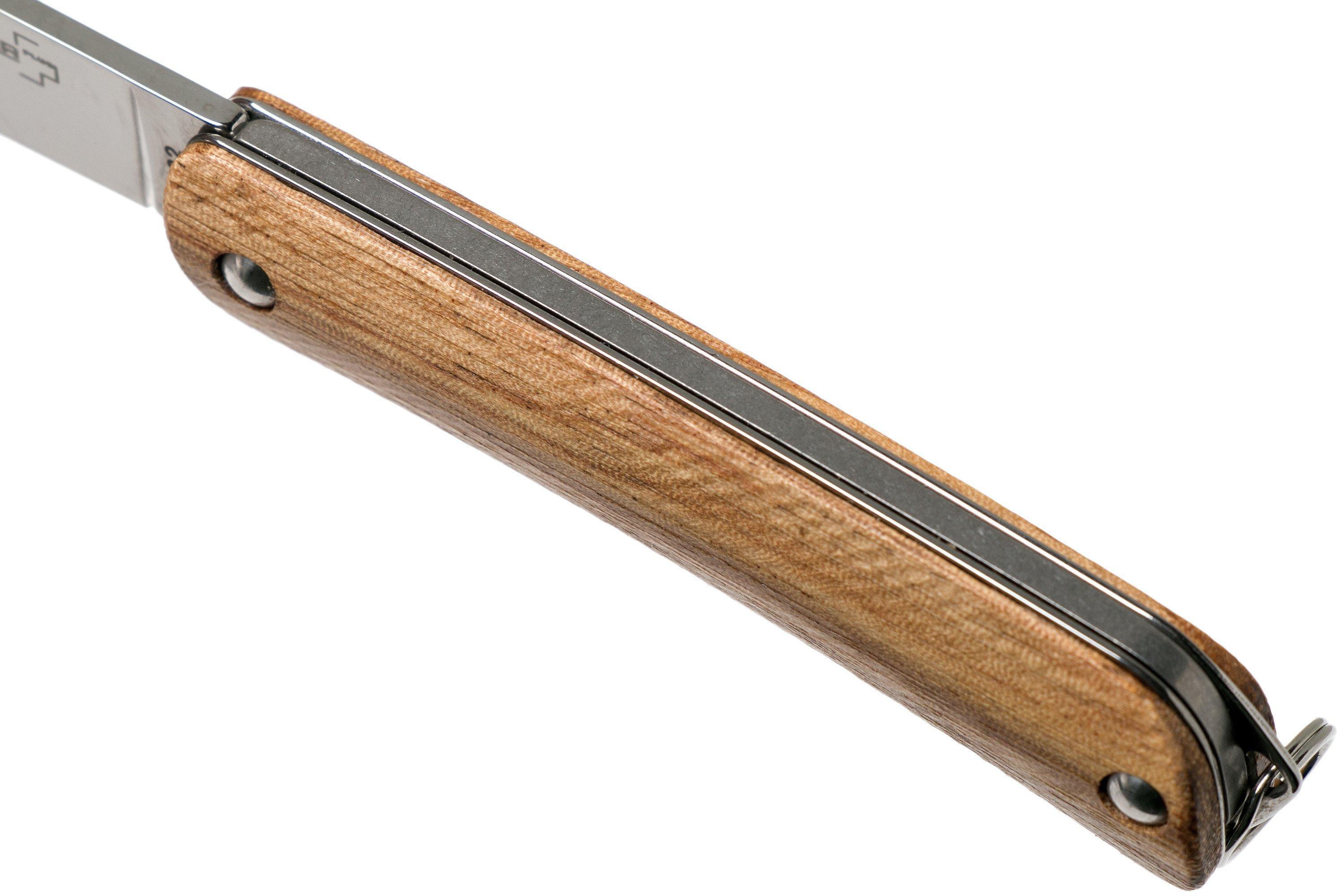 Böker Plus Mini TechTool Zebrawood 1 01BO876 keychain pocket knife