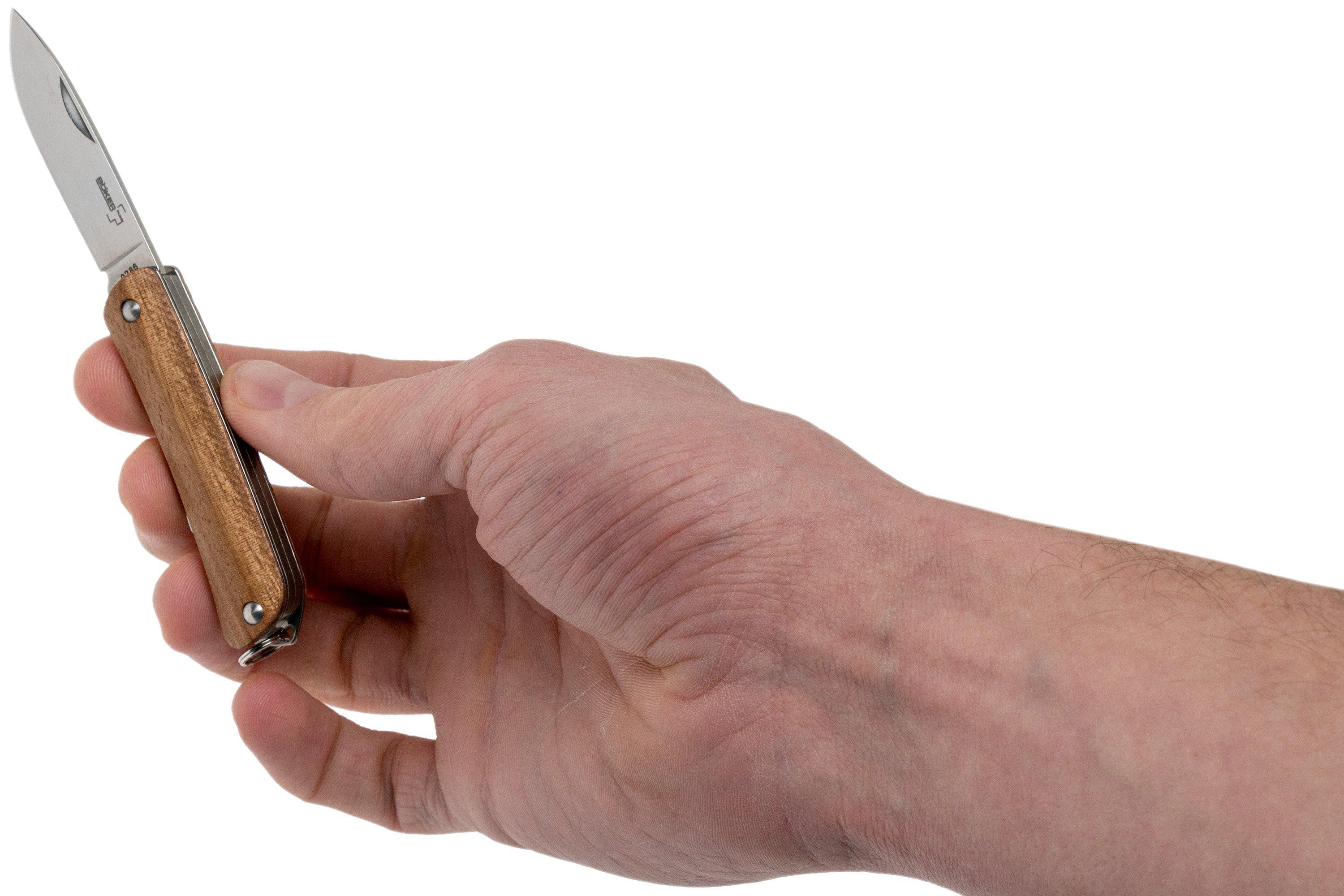 Böker Plus Mini Tech-Tool Zebrawood 3 01BO878 keychain pocket