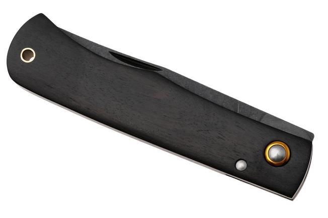 Image for Böker Plus Rusticus All Black 01BP0040, Blackwashed 420 Stainless Steel, Ebony Wood pocket knife