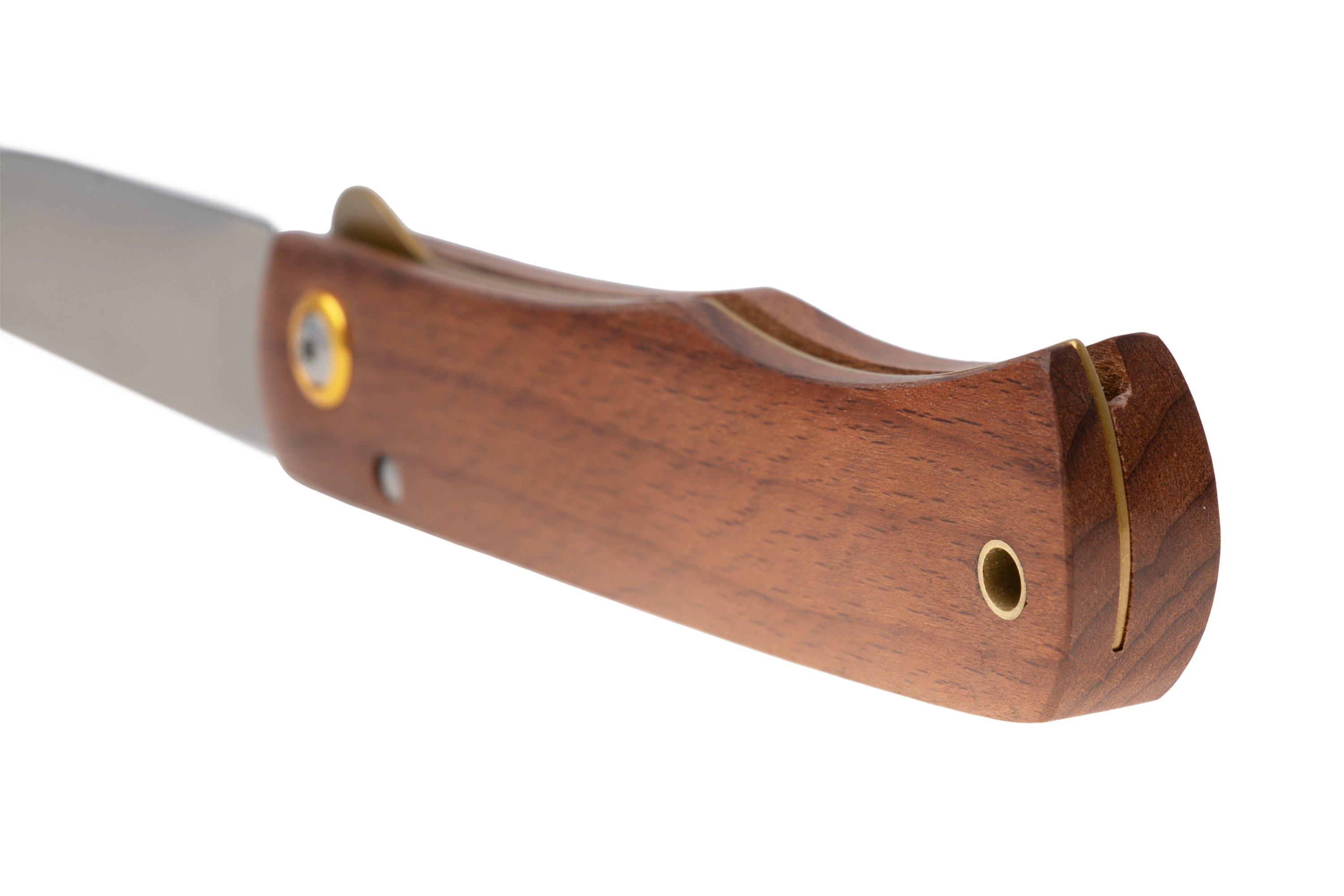 Boker Plus Rusticus 01BP0048 Satin 420 Stainless Steel, Beech Wood ...