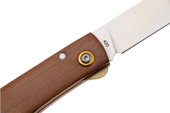 Image for Boker Plus Rusticus 01BP0048 Satin 420 Stainless Steel, Beech Wood pocket knife