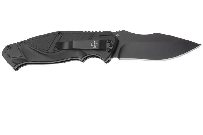 Afbeelding voor Böker Plus Advance All Black Pro 42, 01BP0055, Black D2, Black GFN, zakmes