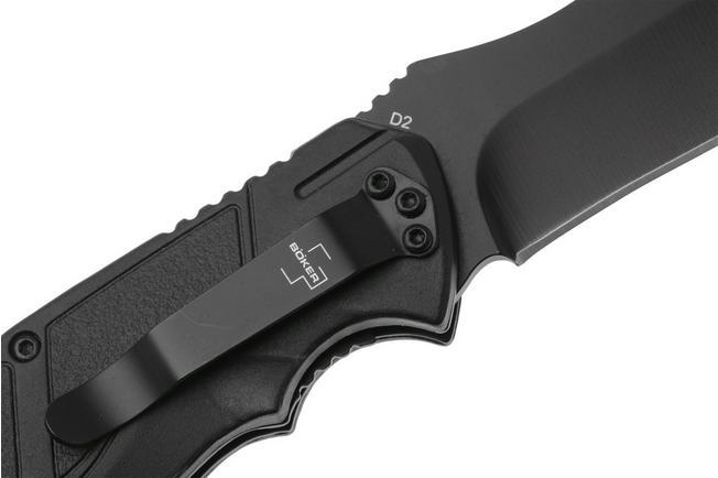 Afbeelding voor Böker Plus Advance All Black Pro 42, 01BP0055, Black D2, Black GFN, zakmes