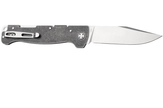 Afbeelding voor Böker Plus Atlas Blacklock Big 01BP0062 Satin 12C27, Stonewashed Stainless Steel, zakmes