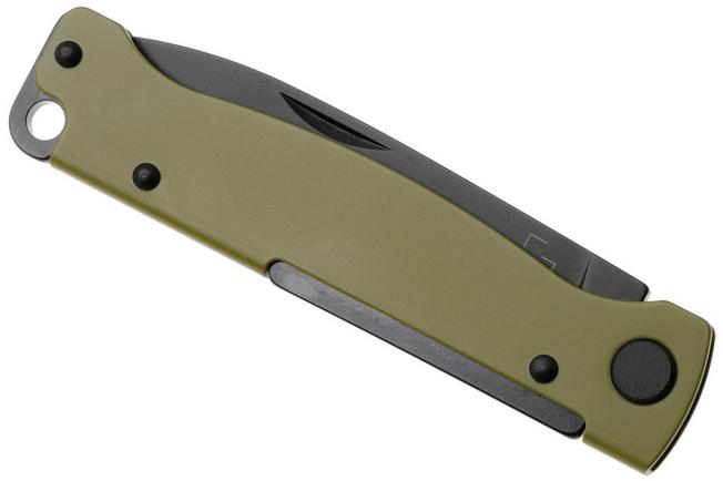 Afbeelding voor Böker Plus Atlas OD Green 01BP0063 PVD 12C27, OD Green Stainless Steel, zakmes