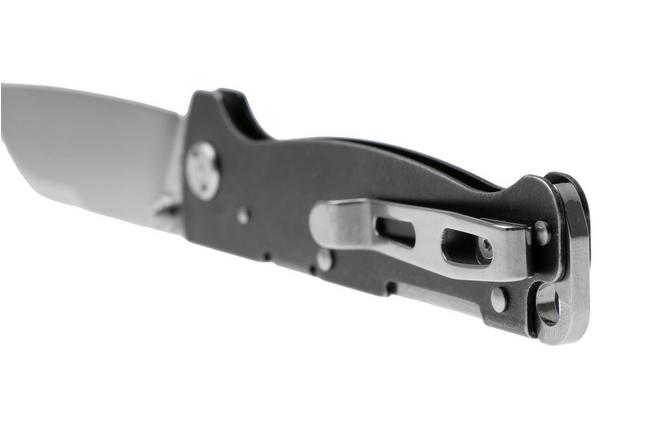 Afbeelding voor Böker Plus Atlas Backlock Sheepfoot TS, 01BP0066, Satin D2, Stonewashed Stainless Steel, zakmes