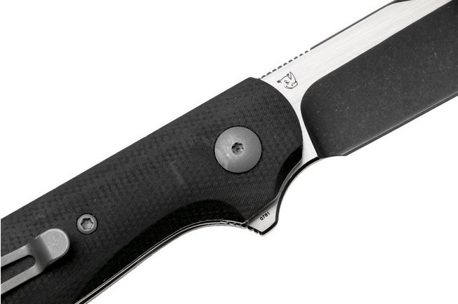 Afbeelding voor Böker Plus Corvus 01BP0071 Nitro-V, Black Micarta, zakmes