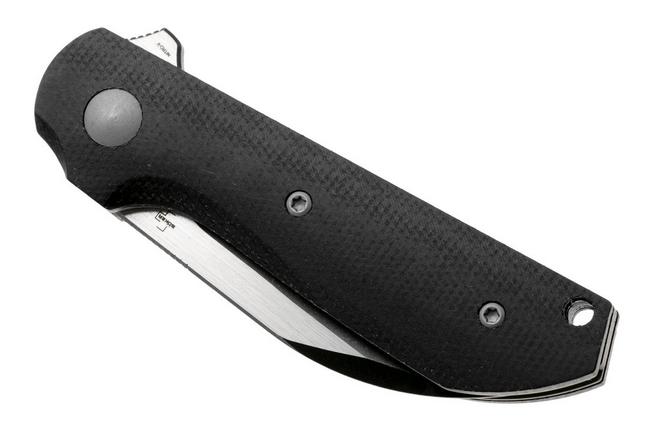 Afbeelding voor Böker Plus Corvus 01BP0071 Nitro-V, Black Micarta, zakmes