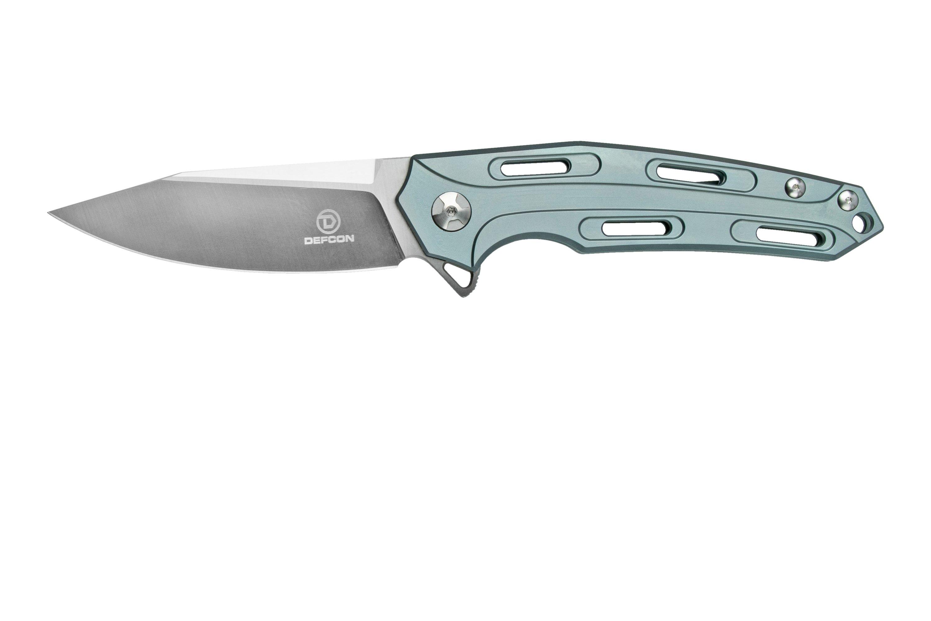 Defcon Cutter Gray Titanium 01DF004 zakmes | Voordelig kopen bij ...