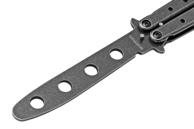 Couteau papillon MAGNUM BY BÖKER BALISONG manche acier noir