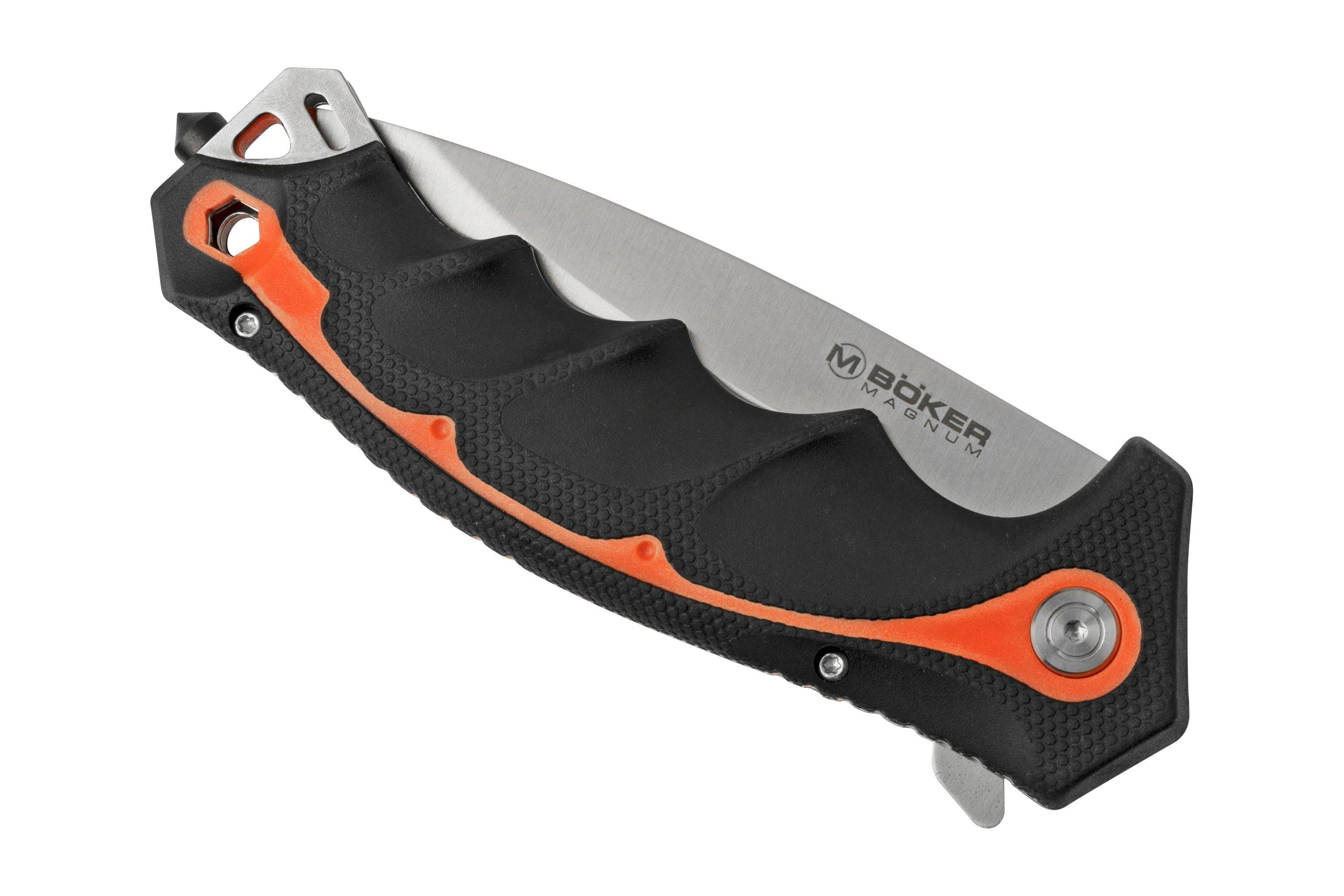 Böker Magnum Chainsaw Attendant Satin 01RY294 pocket knife
