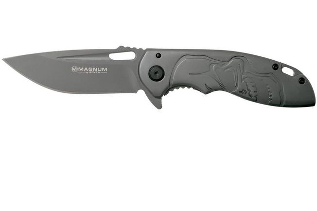 Bild für Böker Magnum Massive Half Skull 01RY316 Taschenmesser