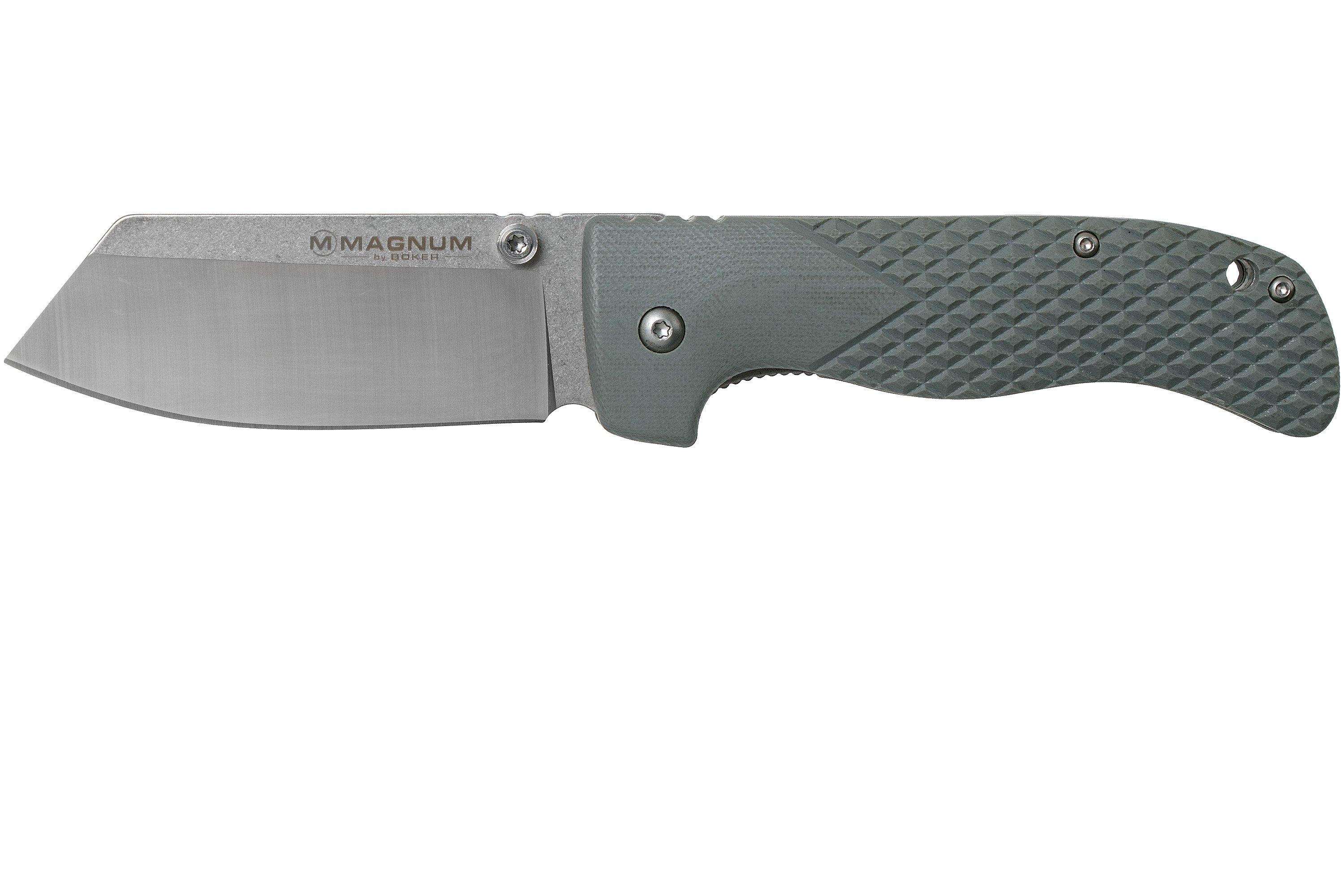 Boker Brand pocket knife Catamaran uncoated stainless steel 440A multi-tool