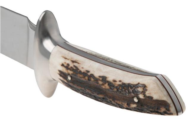 Imagen para Böker Arbolito Torito HX 02BA593HX, Satin ACX 390, Stag Horn, cuchillo de caza