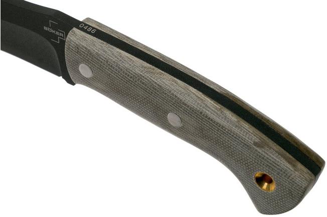 Boker Plus Mini Tracker Fixed Blade 02BO027 : : Sports