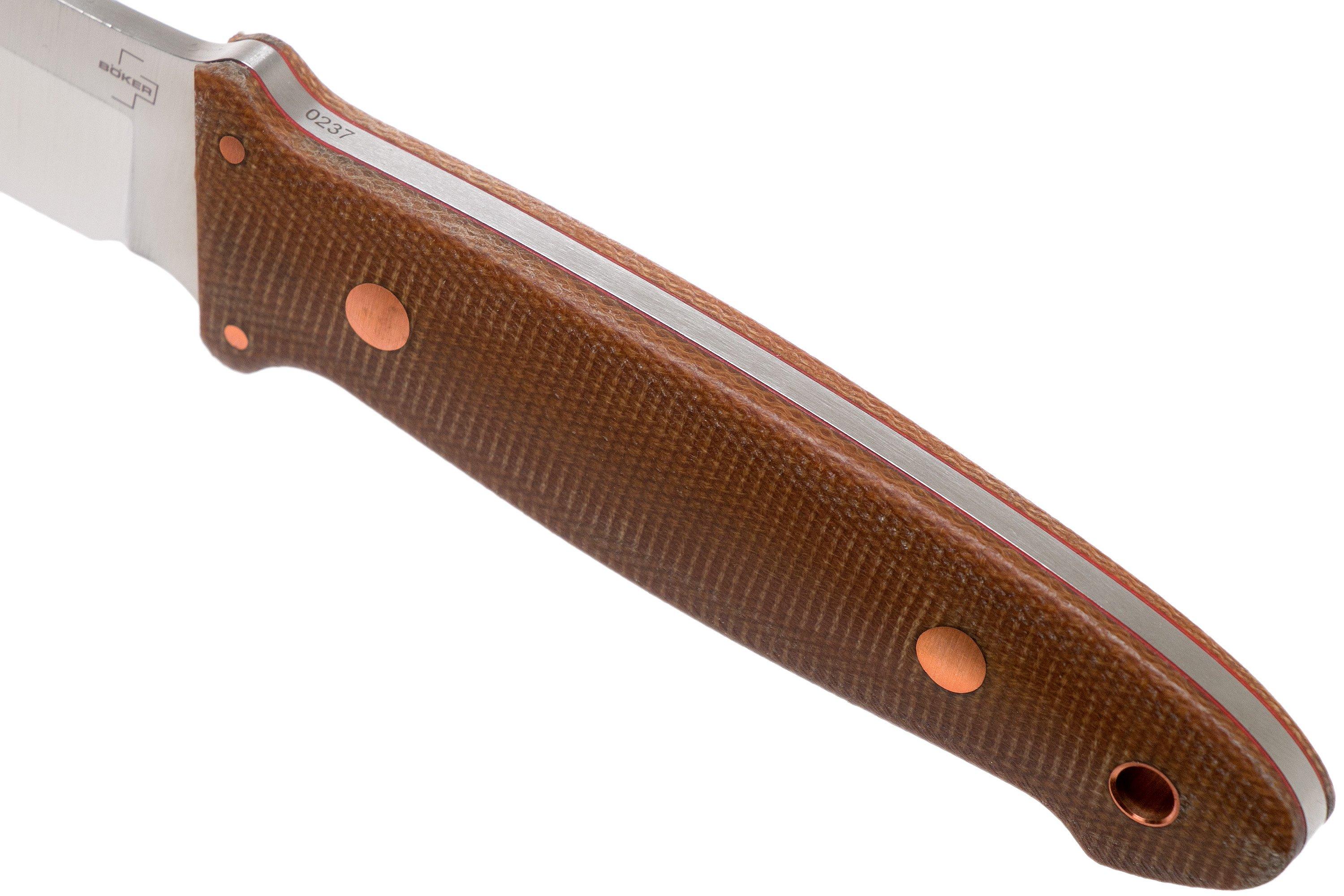 Böker Plus Cub Pro 02BO029 fixed knife, Lucas Burnley design