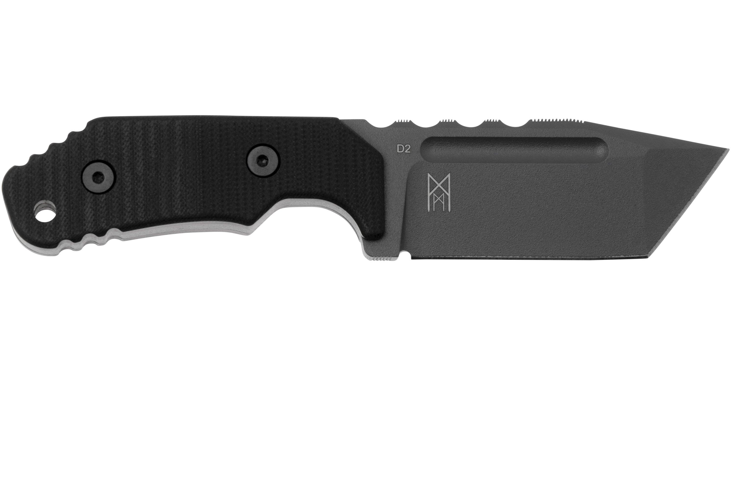 Böker Plus Little Dvalin Black Tanto 02BO034 fixed knife, Midgards