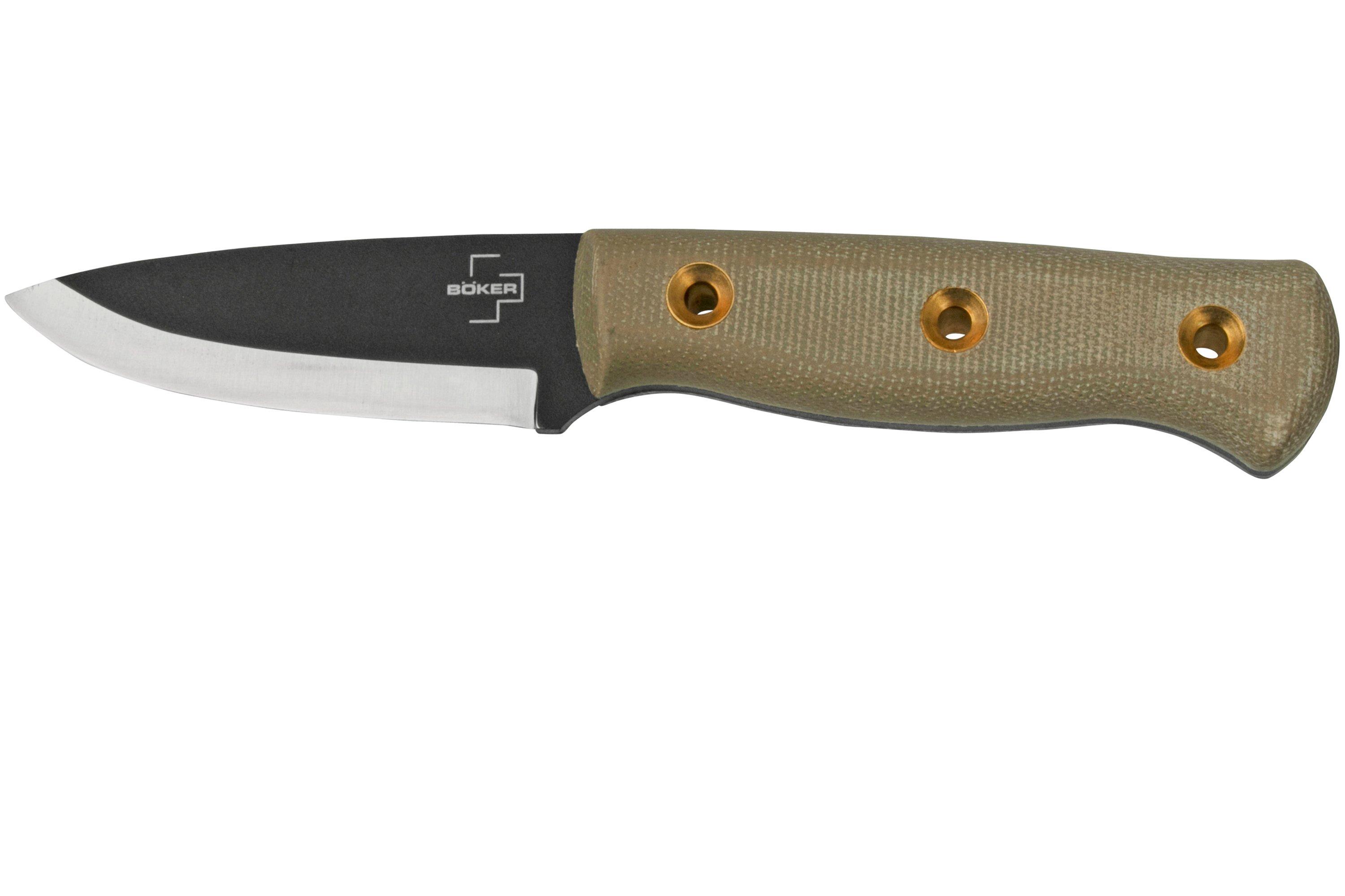 Böker Plus Vigtig 02BO075 bushcraft knife, Dave Wenger design ...