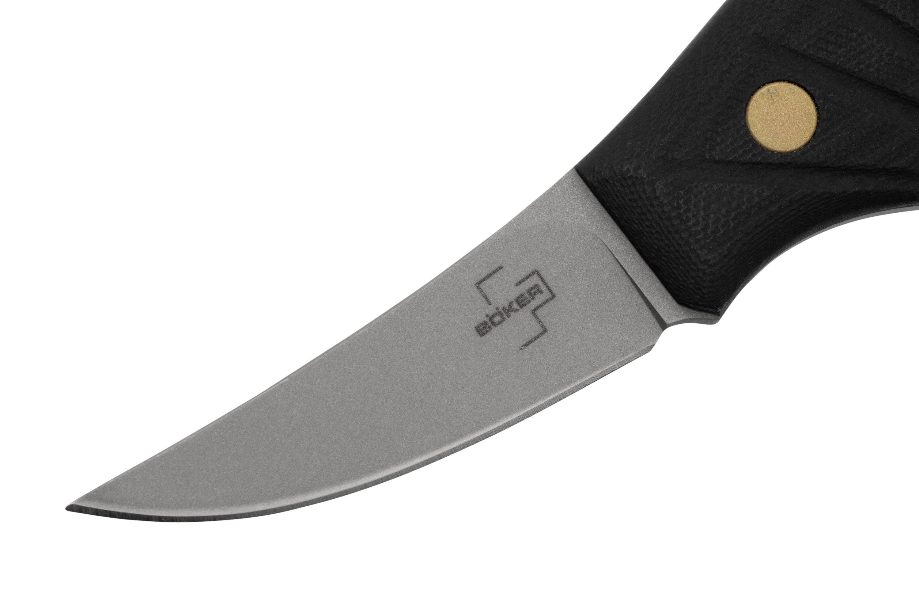 Böker Plus Shrimp 02BO082, fixed knife, Sándor Hegyes design ...