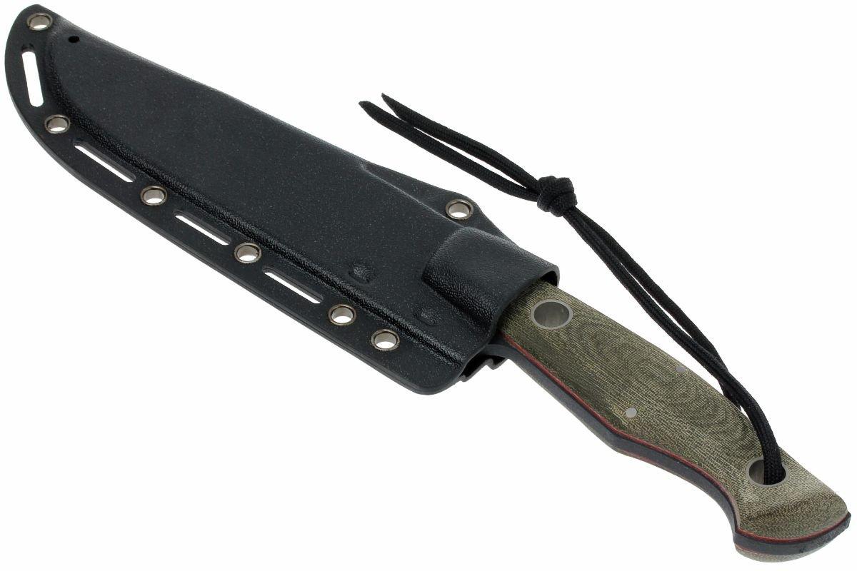 Böker Plus Rold Feststehendes Fahrtenmesser - Klinge SK-5, Griff Micarta, 28 Cm Gesamtlänge