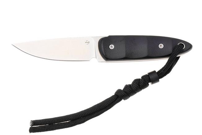 Image for Böker Plus Pollywog 02BP0005 Satin Nitro-V, Black G10, neck knife