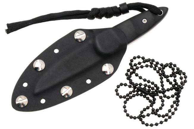 Image for Böker Plus Pollywog 02BP0005 Satin Nitro-V, Black G10, neck knife