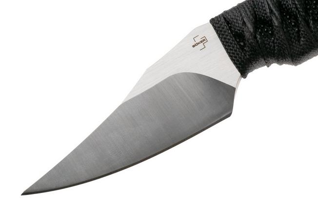 Bild für Böker Plus 302 02BP0006 Satin Nitro-V, Tsuka-Ito Paracord Wrap, Fahrtenmesser, Aaron Bieber Design