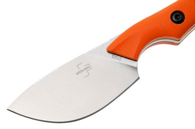 Afbeelding voor Böker Plus M.U.K. 02BP0023 Satin 14C28N, Orange G10, vaststaand mes