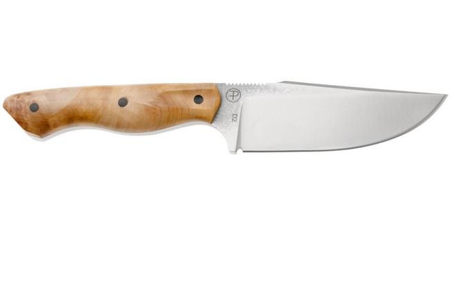 Afbeelding voor Böker Plus Overnighter 02BP0025 D2 Burl Wood, vaststaand mes