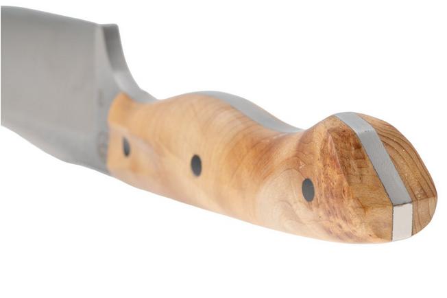 Afbeelding voor Böker Plus Overnighter 02BP0025 D2 Burl Wood, vaststaand mes