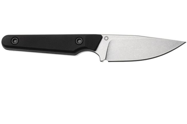 Afbeelding voor Böker Plus Sentinal 02BP0027 Stonewashed 14C28N, Black G10, vaststaand mes