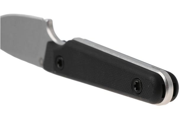 Afbeelding voor Böker Plus Sentinal 02BP0027 Stonewashed 14C28N, Black G10, vaststaand mes