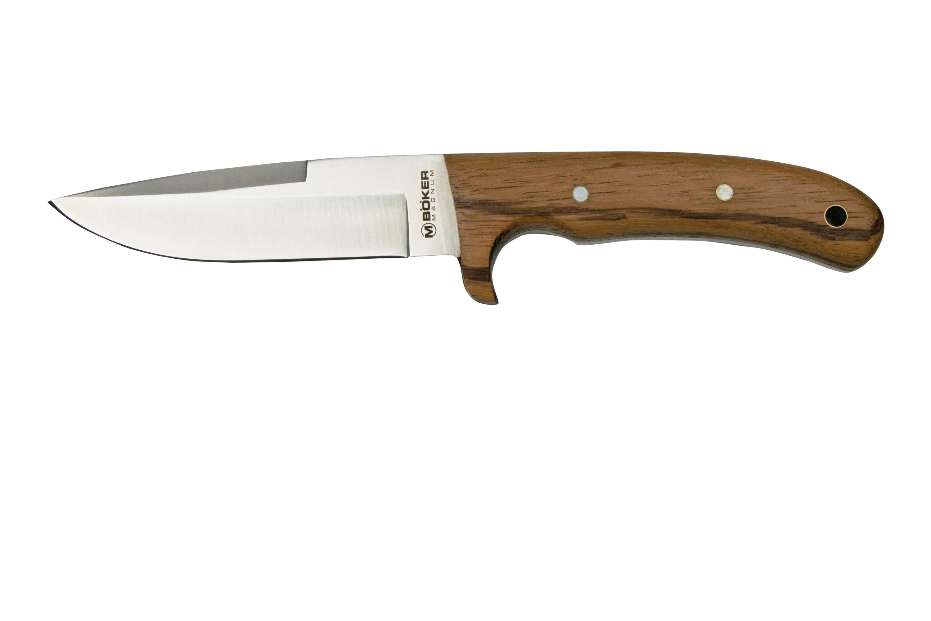 Böker Magnum Elk Hunter 02GL687 zebrano wood, hunting knife