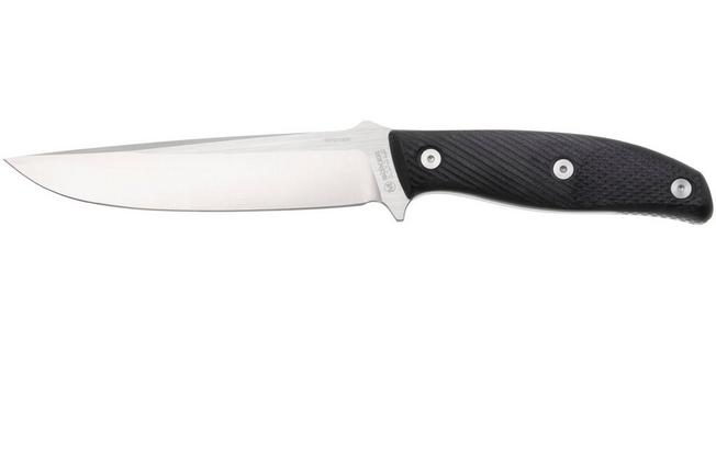 Afbeelding voor Böker Magnum Collection 2025 02MAG2025 Satin BKR-10, Textured Black G10, Limited Edition zakmes