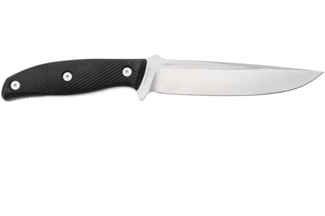 Afbeelding voor Böker Magnum Collection 2025 02MAG2025 Satin BKR-10, Textured Black G10, Limited Edition zakmes