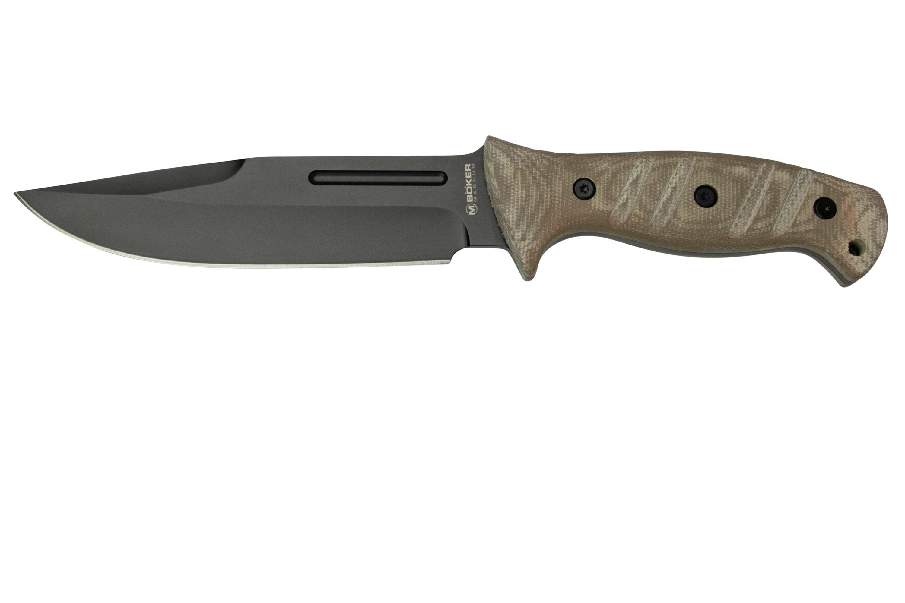 Böker Magnum Desert Warrior 2.0 02SC012 survival knife | Advantageously ...