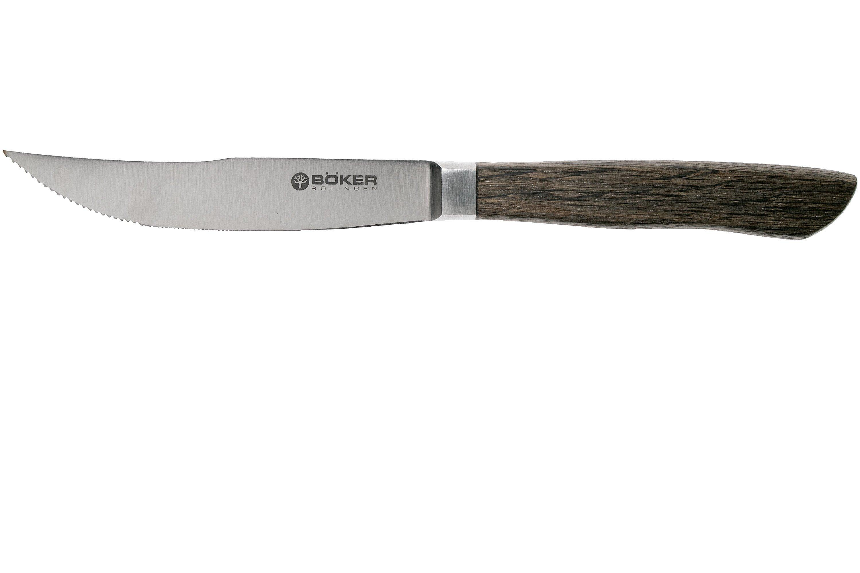 Böker steak knife bog oak, 11 cm Advantageously shopping at