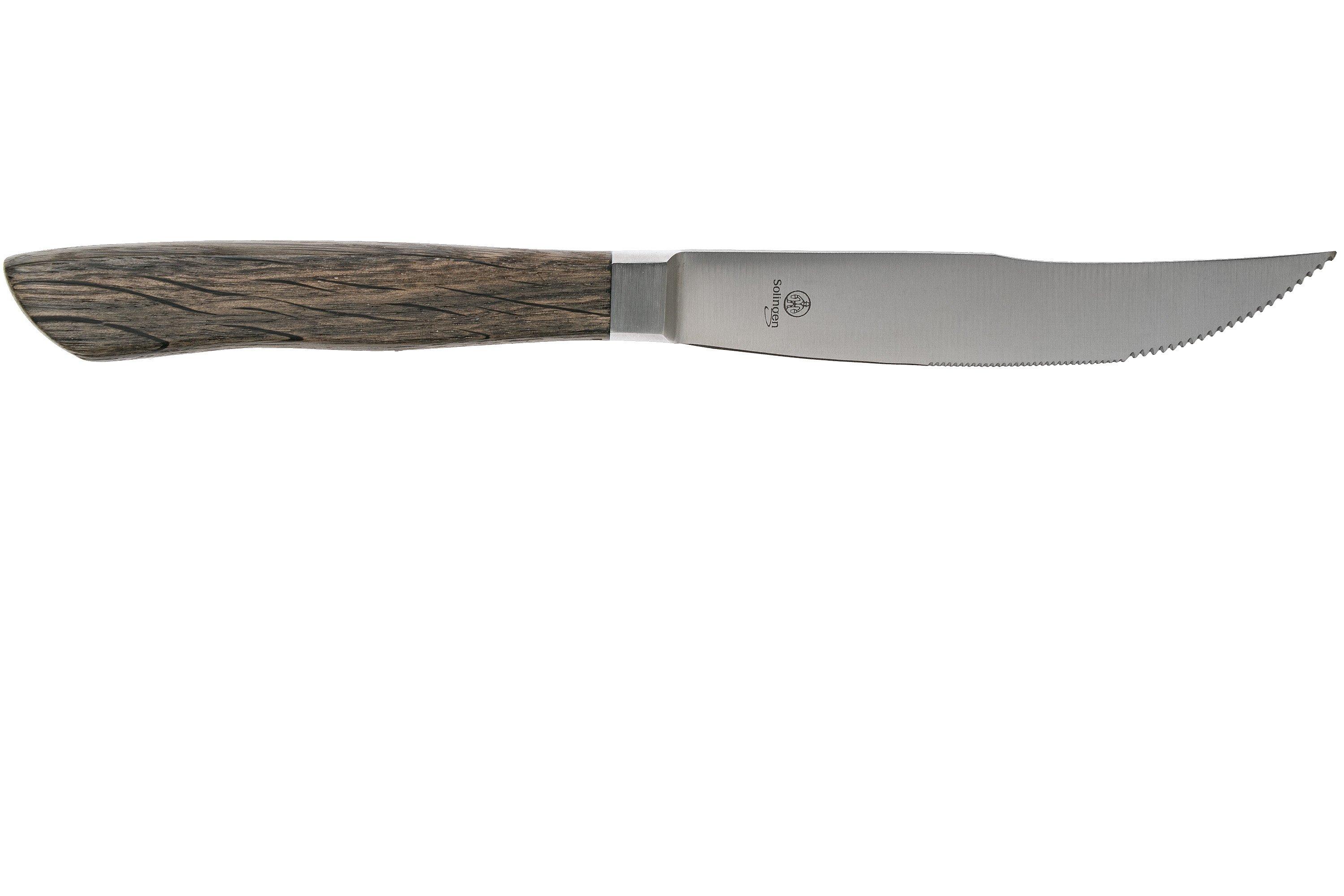 Böker steak knife bog oak, 11 cm Advantageously shopping at