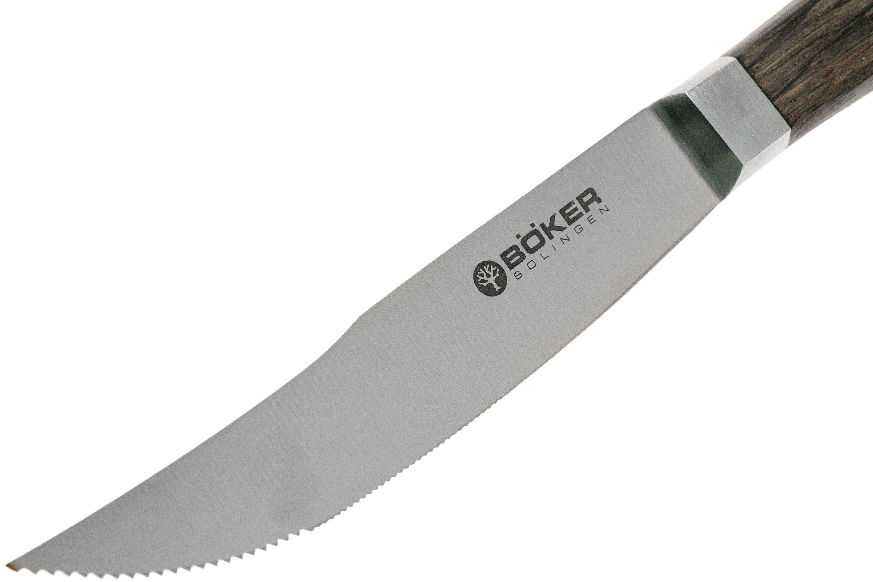 Böker steak knife bog oak, 11 cm Advantageously shopping at