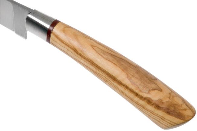 Bloc de 7 couteaux Böker bois olive (vide) - 030401