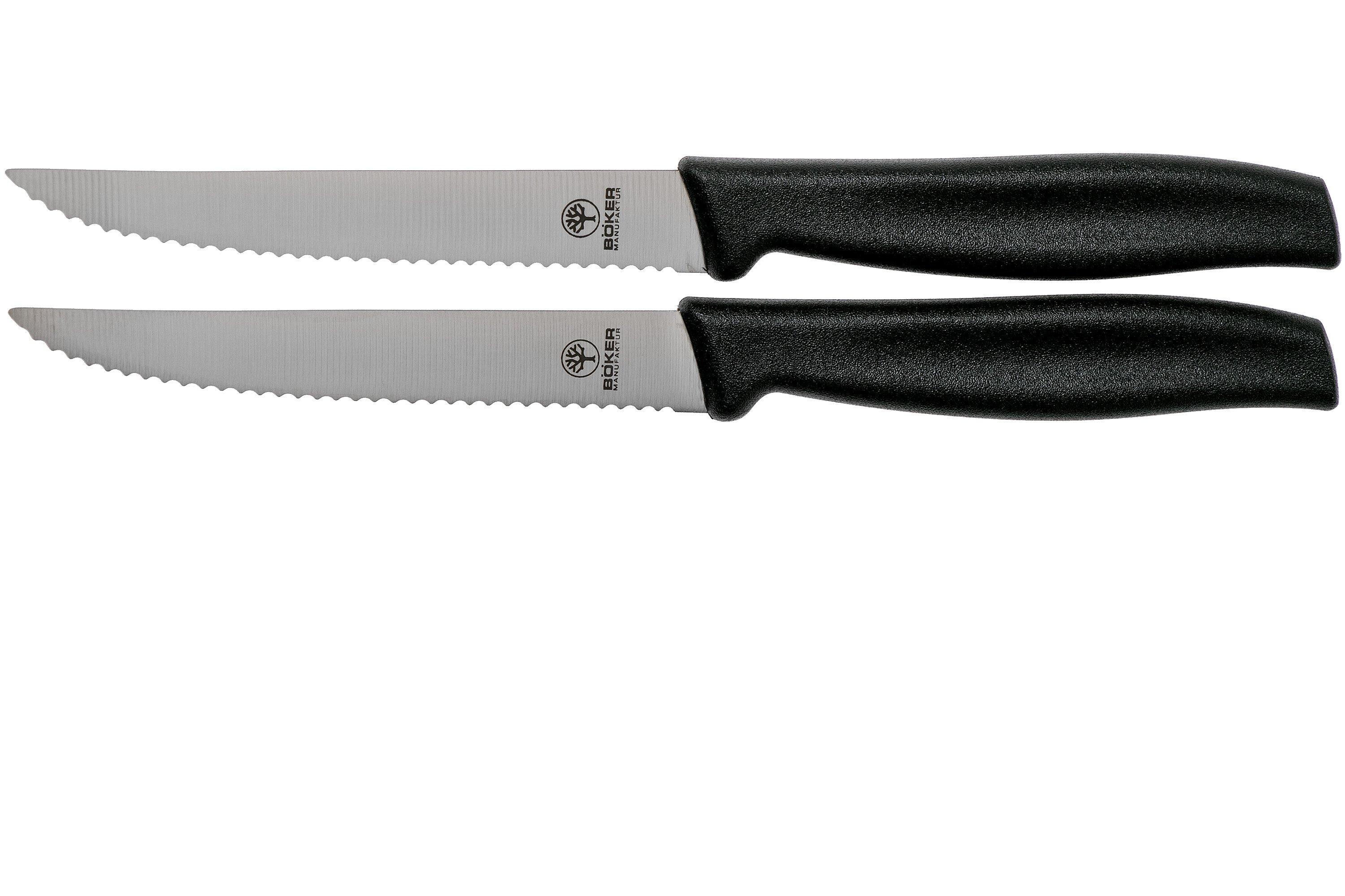 Böker steak knives set 2pcs Advantageously shopping at