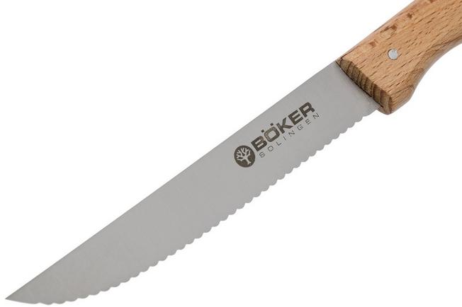 Couteau à Saucisson Elégance Noir 12 Cm - BKKEP1MU12SRBBL - BERKEL