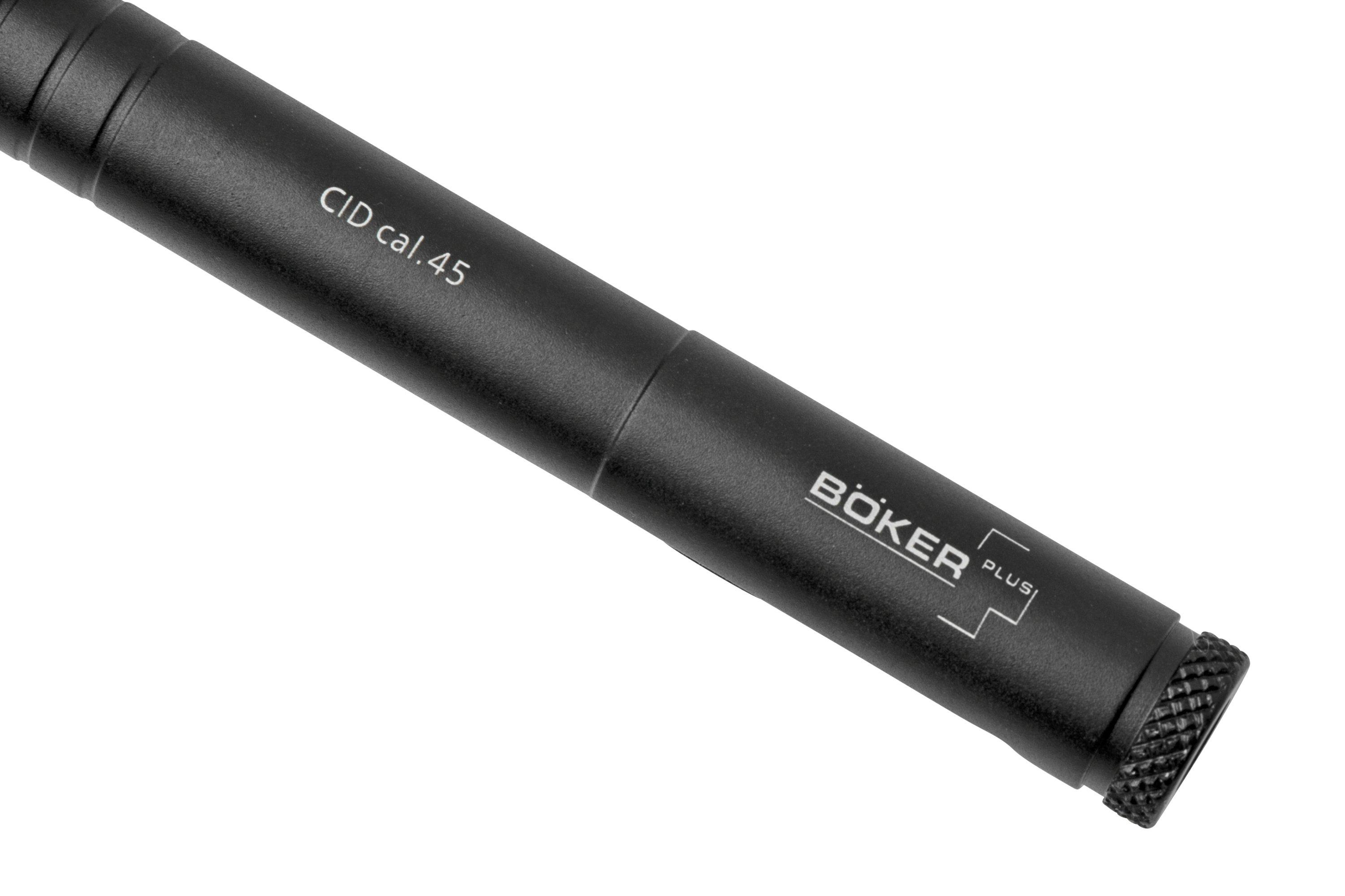Böker Plus CID cal .45 Black 09BO085 tactical pen | Advantageously ...