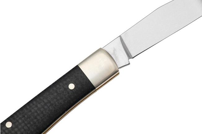 Böker Trapper Uno Black Jute Micarta 110042 pocket knife