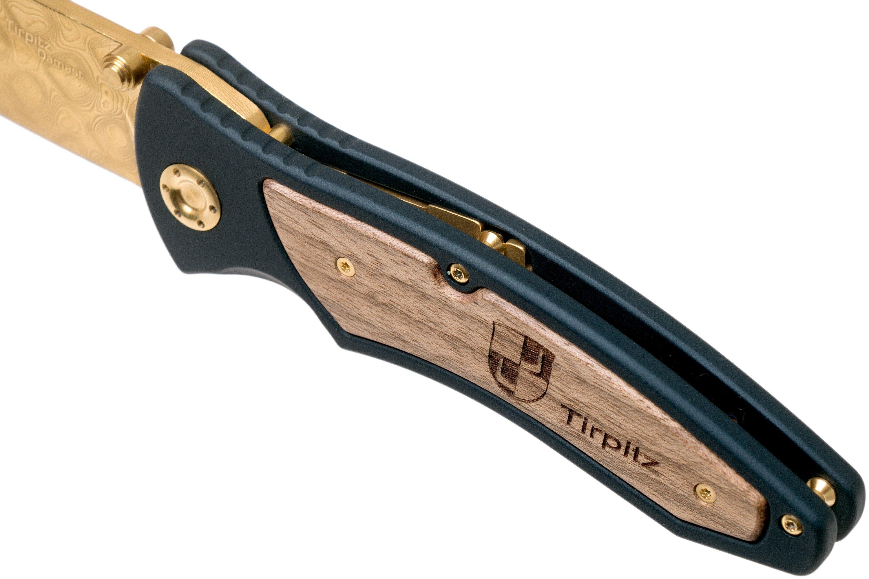 Böker Tirpitz Damast Gold Limited Edition 110194DAM pocket knife